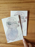 Original Watercolour Greeting Cards Pack of 4.