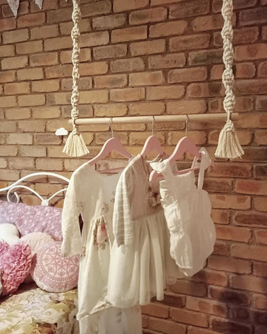 Macrame Hanging Rack